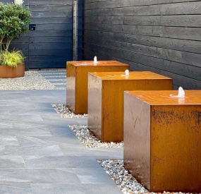 Metal Water Feature